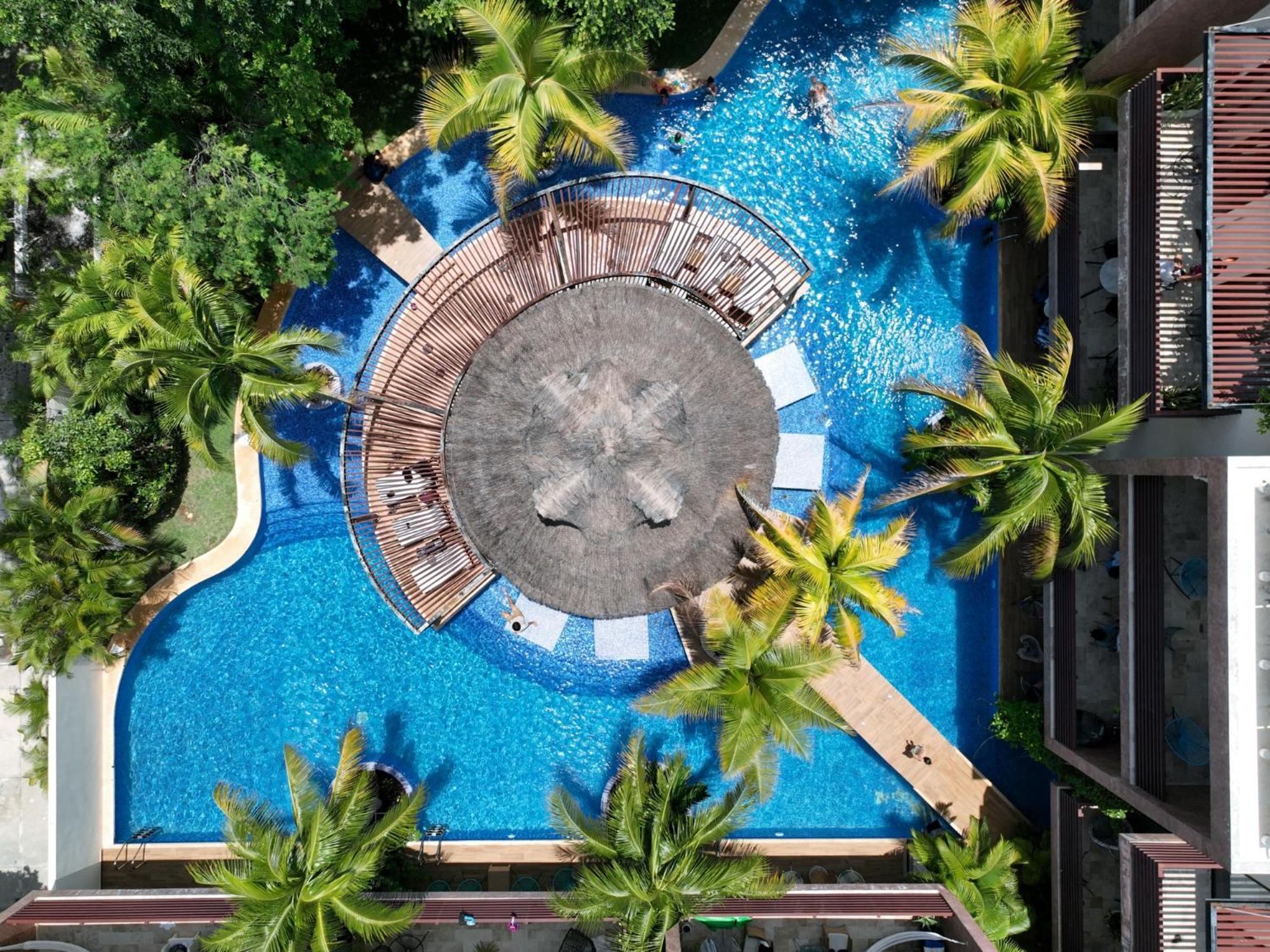 شقة Luxurious Penthouse With Jungle View & Private Pool تولوم المظهر الخارجي الصورة